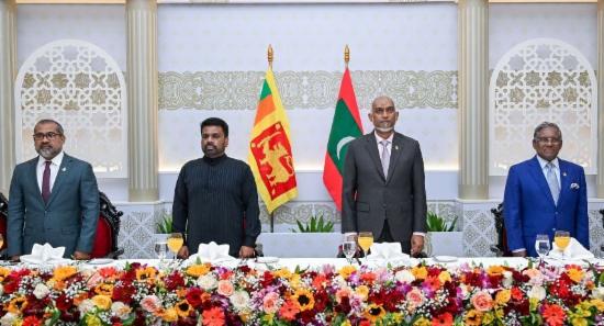 Muizzu Hosts Dissanayake in Grand State Banquet